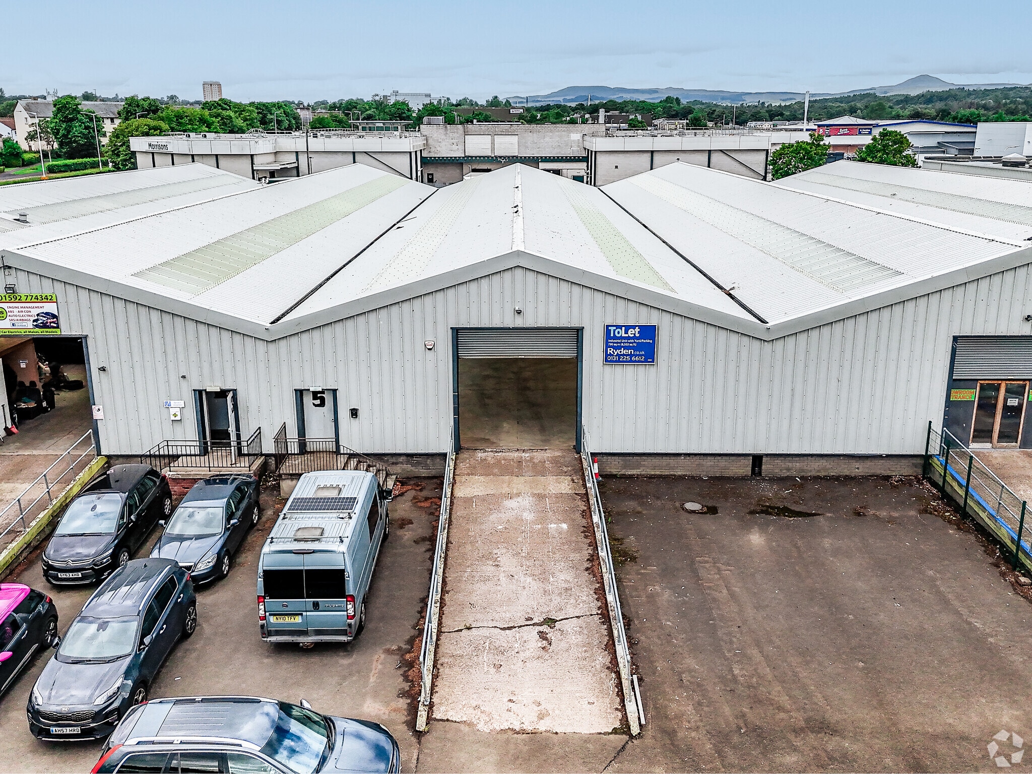 Flemington Rd, Glenrothes for lease Aerial- Image 1 of 14