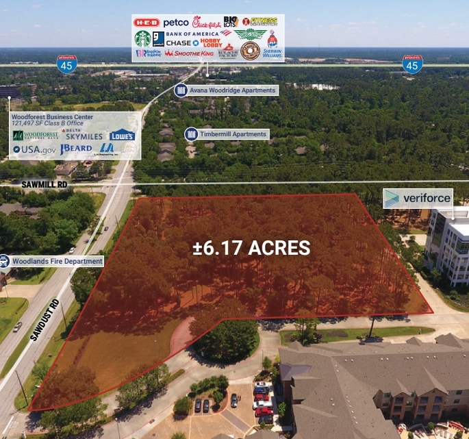 Sierra Pines & Sawdust Rd, Spring, TX for sale Building Photo- Image 1 of 2