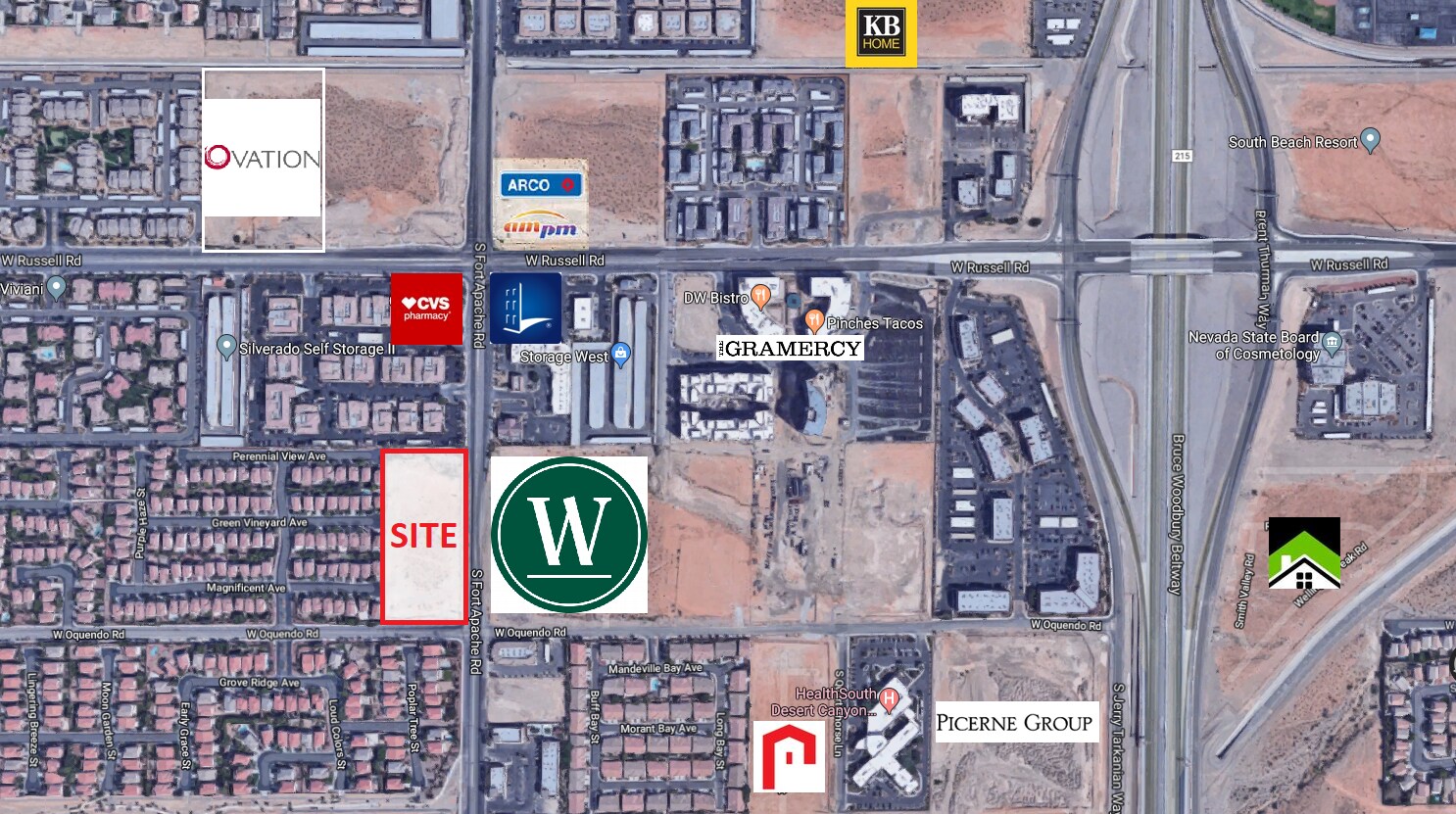 Fort Apache Rd., Las Vegas, NV for sale Aerial- Image 1 of 1