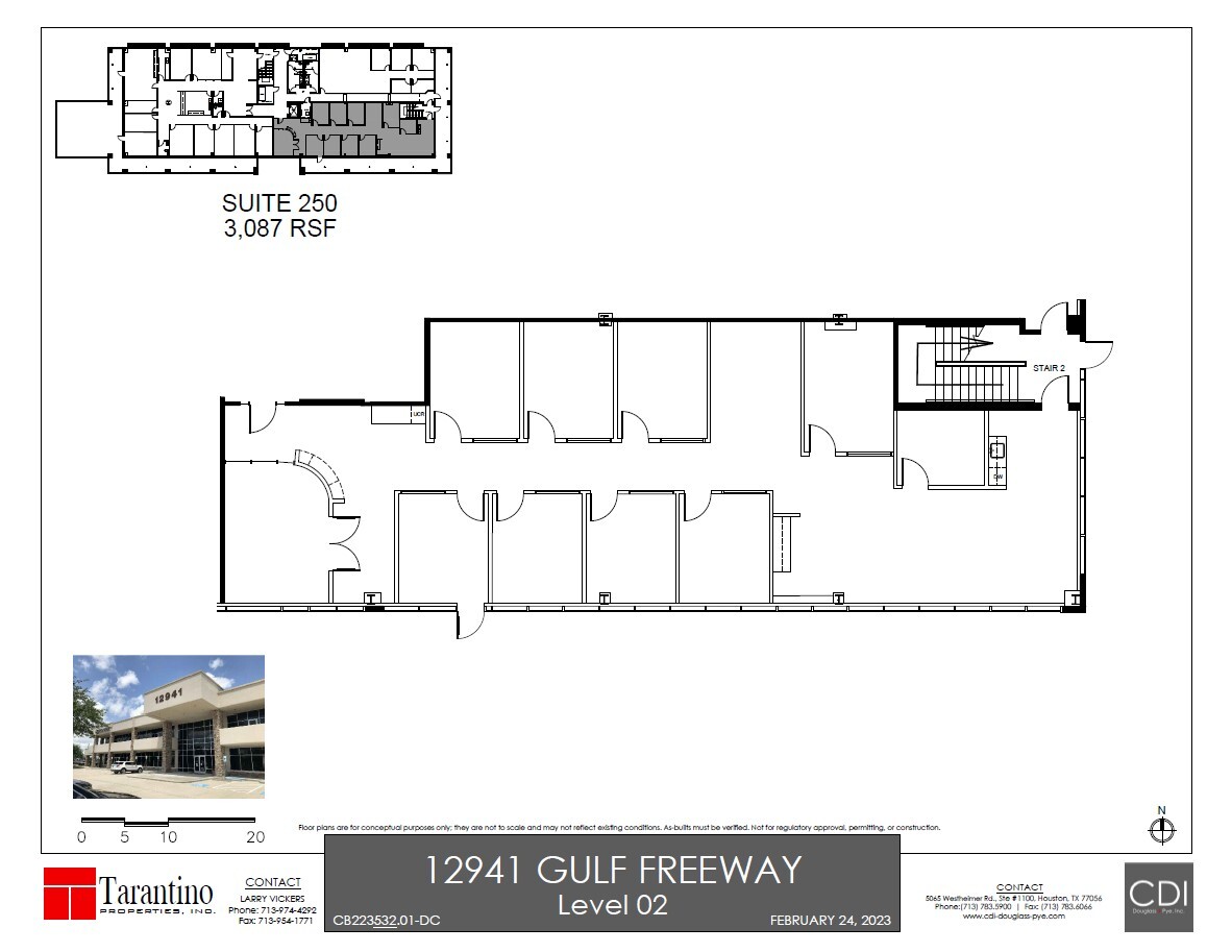 12941 Gulf Fwy, Houston, TX for lease Typical Floor Plan- Image 1 of 2