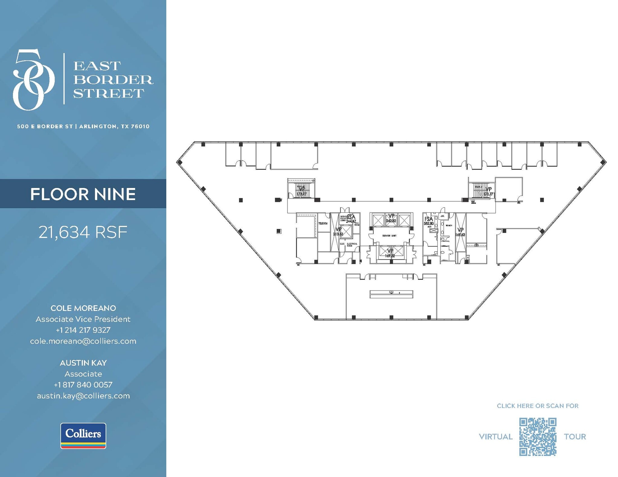 500 E Border St, Arlington, TX for lease Floor Plan- Image 1 of 1