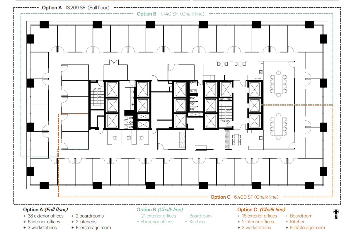 205 5th Ave SW, Calgary, AB for lease Floor Plan- Image 1 of 1