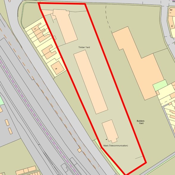 Wharf Road, Grantham portfolio of 3 properties for sale on LoopNet.com - Plat Map - Image 2 of 8