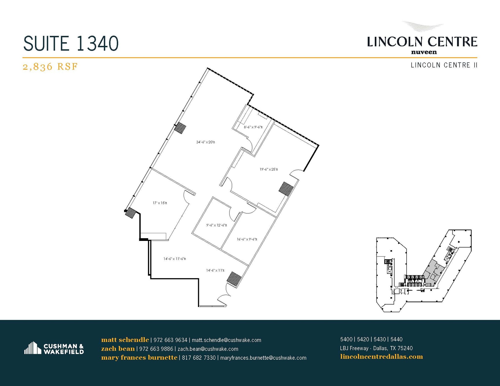 5400 Lyndon B Johnson Fwy, Dallas, TX for lease Floor Plan- Image 1 of 1