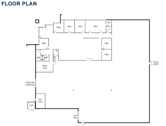 6985 Flanders Dr, San Diego, CA for lease Floor Plan- Image 1 of 1