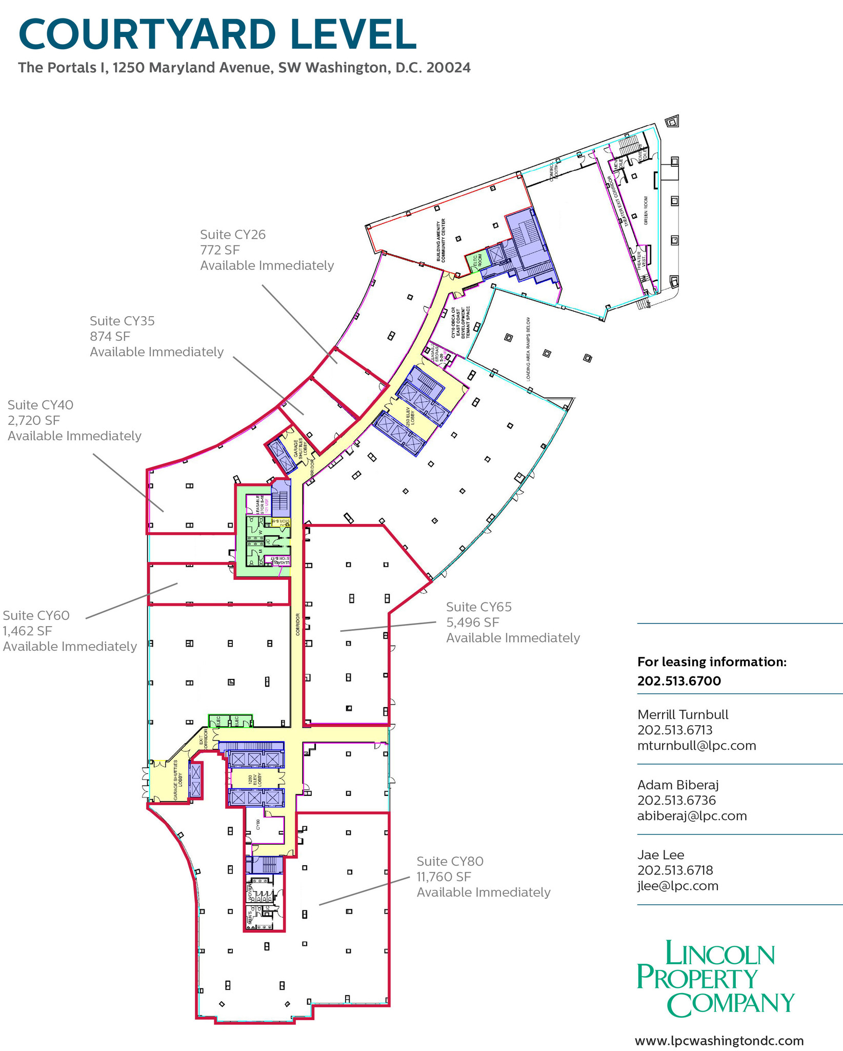 1250-1280 Maryland Ave SW, Washington, DC for lease Floor Plan- Image 1 of 1