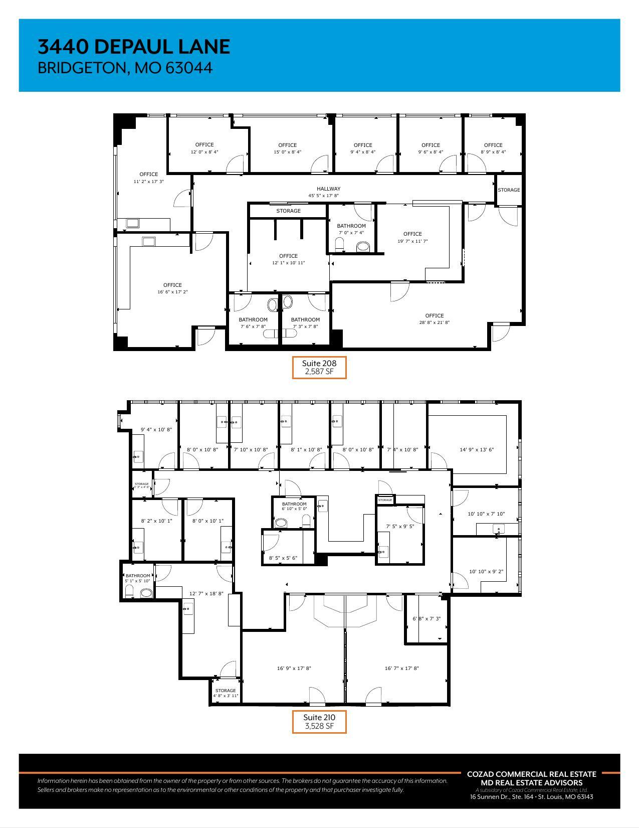 3440 DePaul Ln, Bridgeton, MO for lease Floor Plan- Image 1 of 1