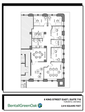 8 King St E, Toronto, ON for lease Floor Plan- Image 1 of 1