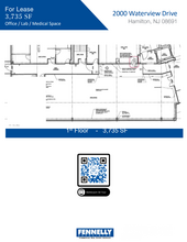 2000 Water View Dr, Hamilton, NJ for lease Floor Plan- Image 1 of 1