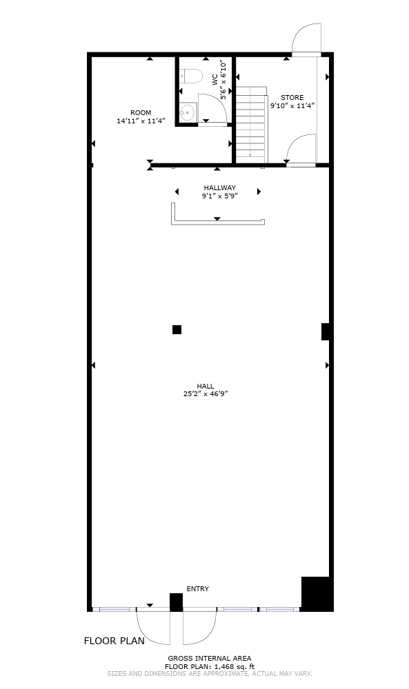 1100 Sunshine Coast Hwy, Sunshine Coast, BC for lease Floor Plan- Image 1 of 1