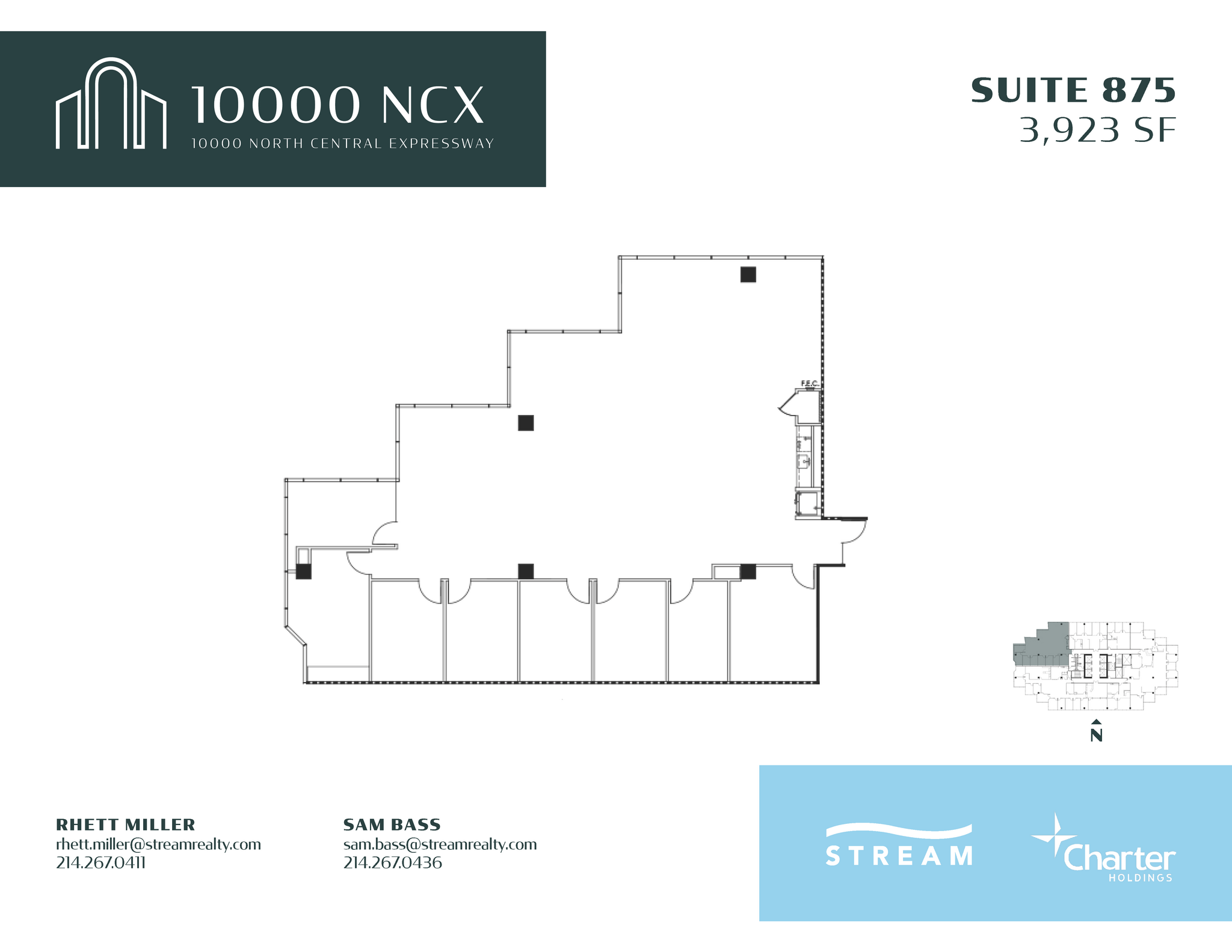 10000 N Central Expy, Dallas, TX for lease Floor Plan- Image 1 of 1