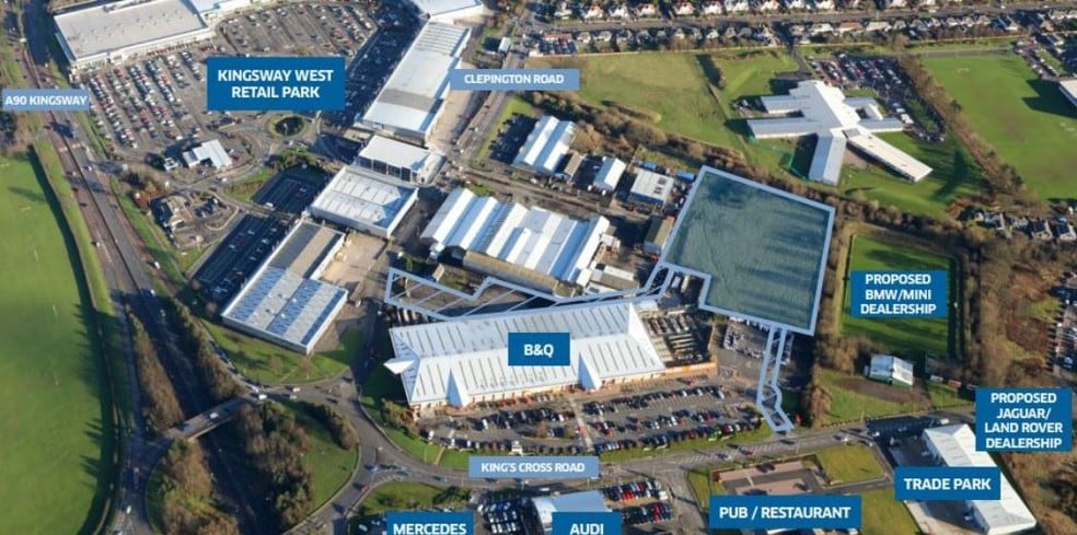 Kings Cross Rd, Dundee for sale - Aerial - Image 1 of 1