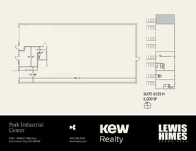 6000 E 58th Ave, Commerce City, CO for lease Site Plan- Image 1 of 5