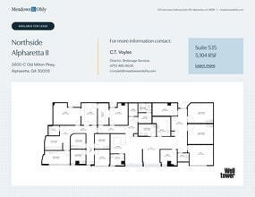 3400 Old Milton Pky, Alpharetta, GA for lease Site Plan- Image 1 of 2