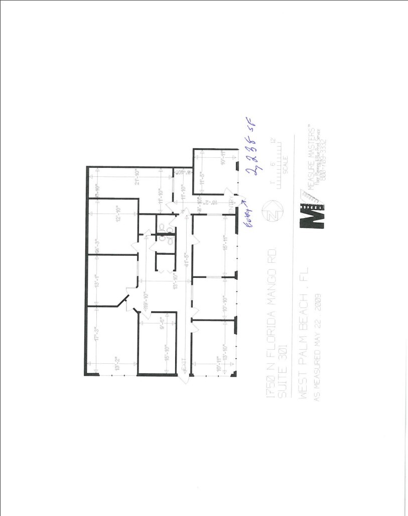 1750 N Florida Mango Rd, West Palm Beach, FL for lease Floor Plan- Image 1 of 1