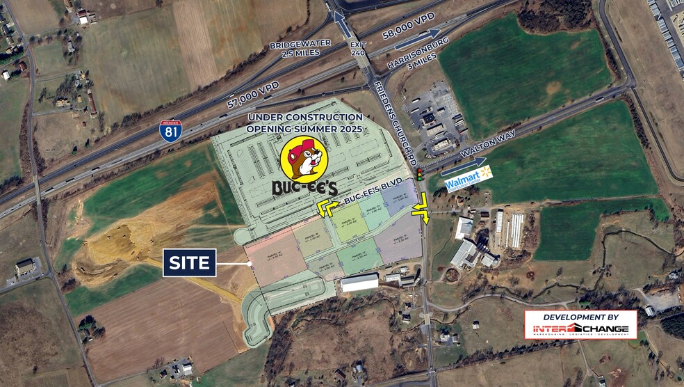 I-81 & Friedens Church Rd, Mount Crawford, VA for lease - Building Photo - Image 1 of 4