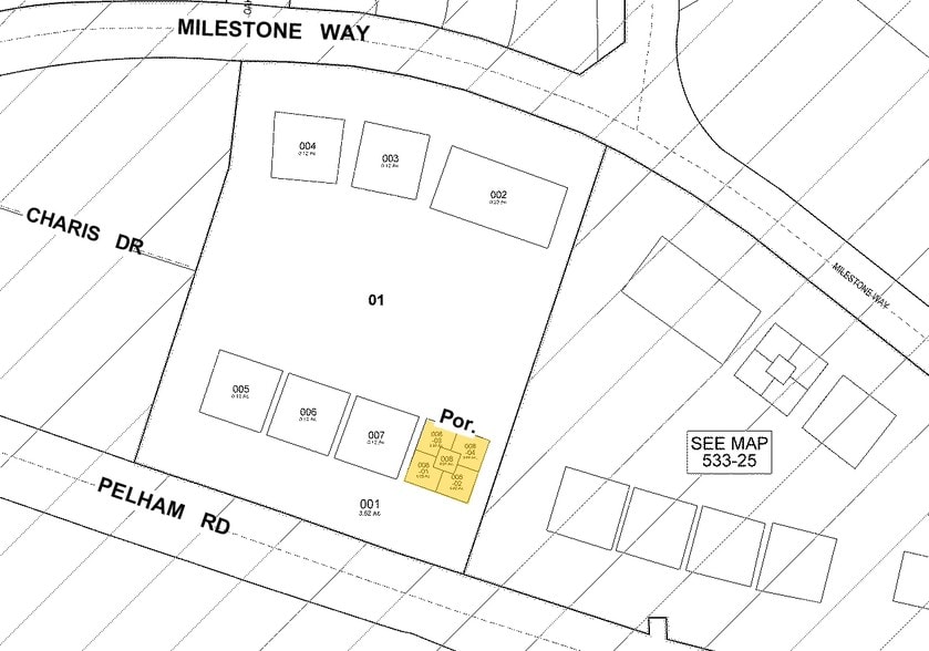 3447 Pelham Rd, Greenville, SC for sale - Plat Map - Image 2 of 10