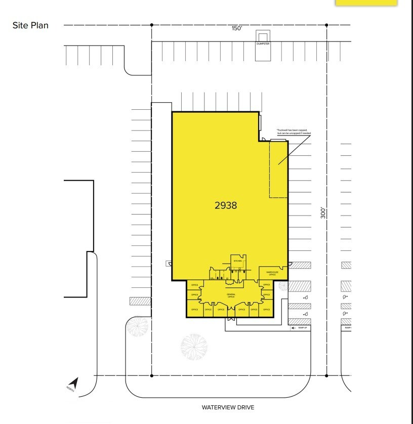 2938 Waterview Dr, Rochester Hills, MI for lease Floor Plan- Image 1 of 4