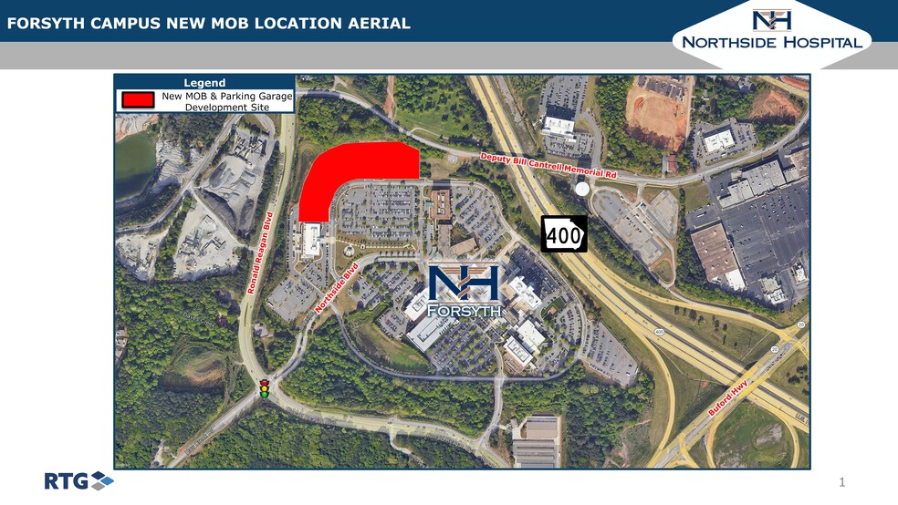 Northside Forsyth Campus - MOB VI, Cumming, GA for lease - Site Plan - Image 1 of 1