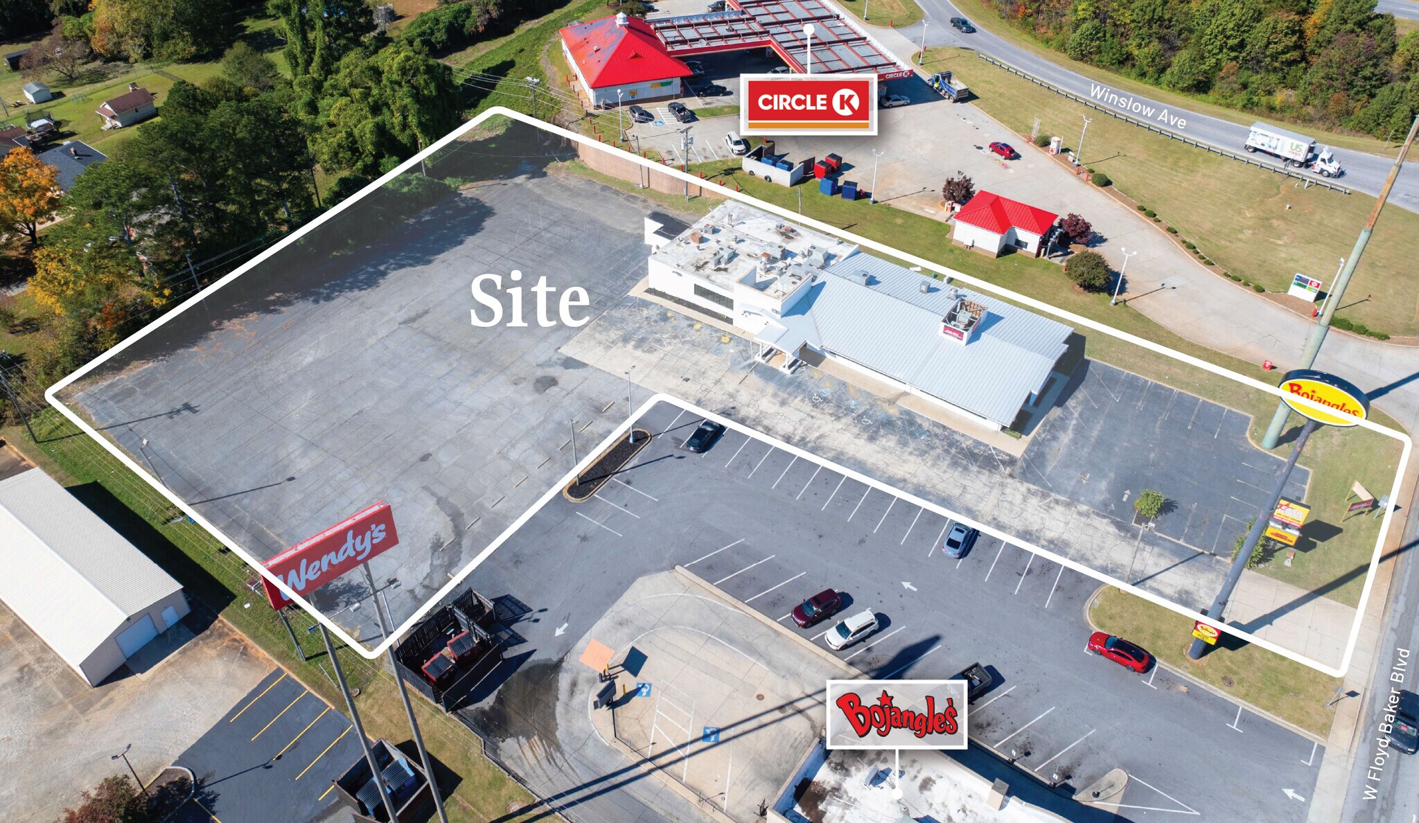 1709 W Floyd Baker Blvd, Gaffney, SC for lease Building Photo- Image 1 of 4