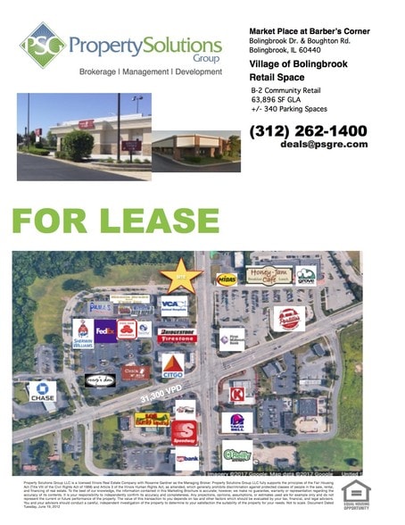 451-481 N Bolingbrook Dr, Bolingbrook, IL for lease - Building Photo - Image 1 of 2