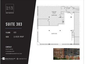 213 W Institute Pl, Chicago, IL for lease Floor Plan- Image 1 of 1