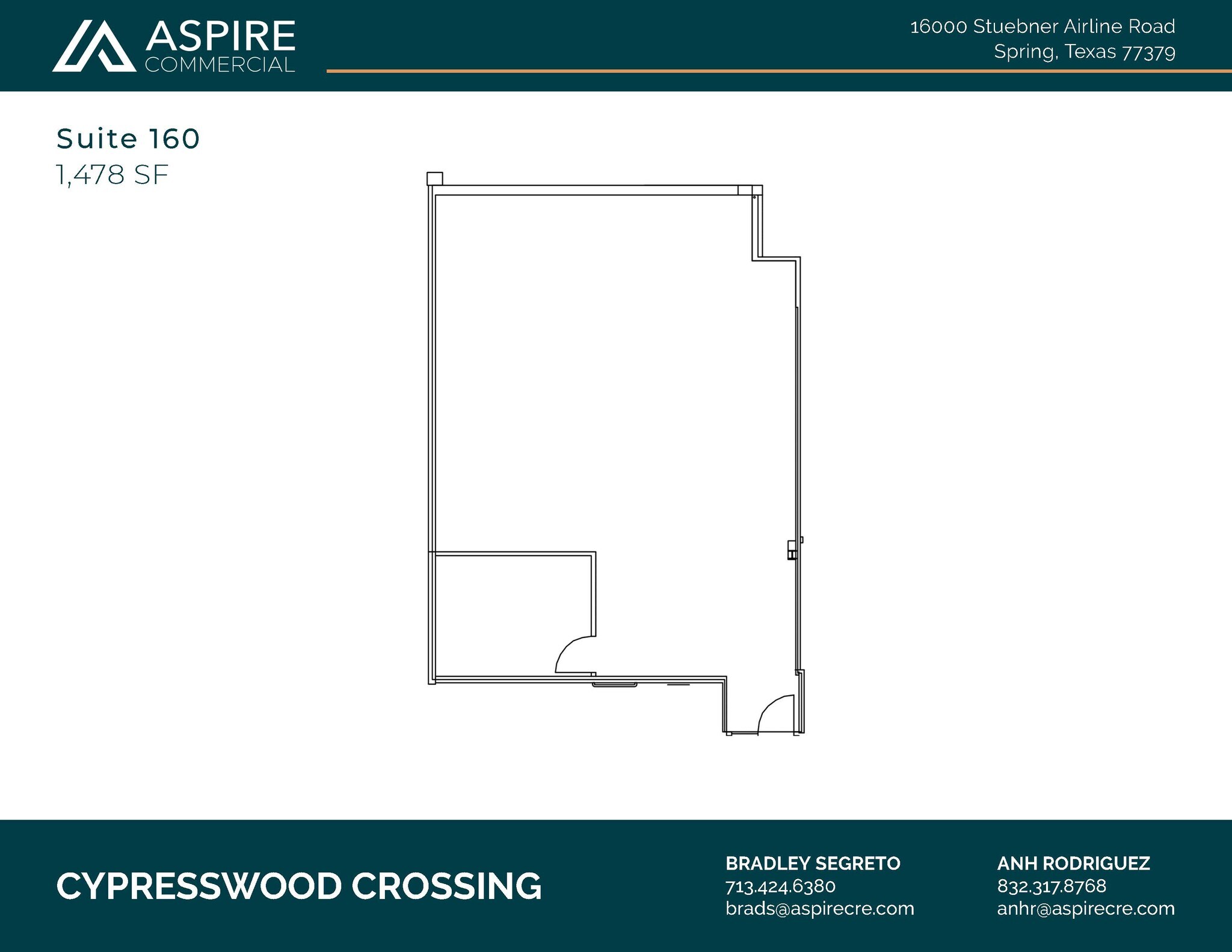 16000 Stuebner Airline Rd, Spring, TX for lease Floor Plan- Image 1 of 1