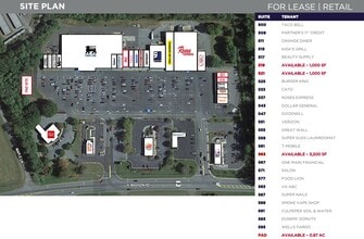 533-591 N Madison Rd, Orange, VA for lease Site Plan- Image 1 of 1
