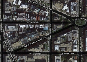 1224-1226 17th St NW, Washington, DC - AERIAL  map view