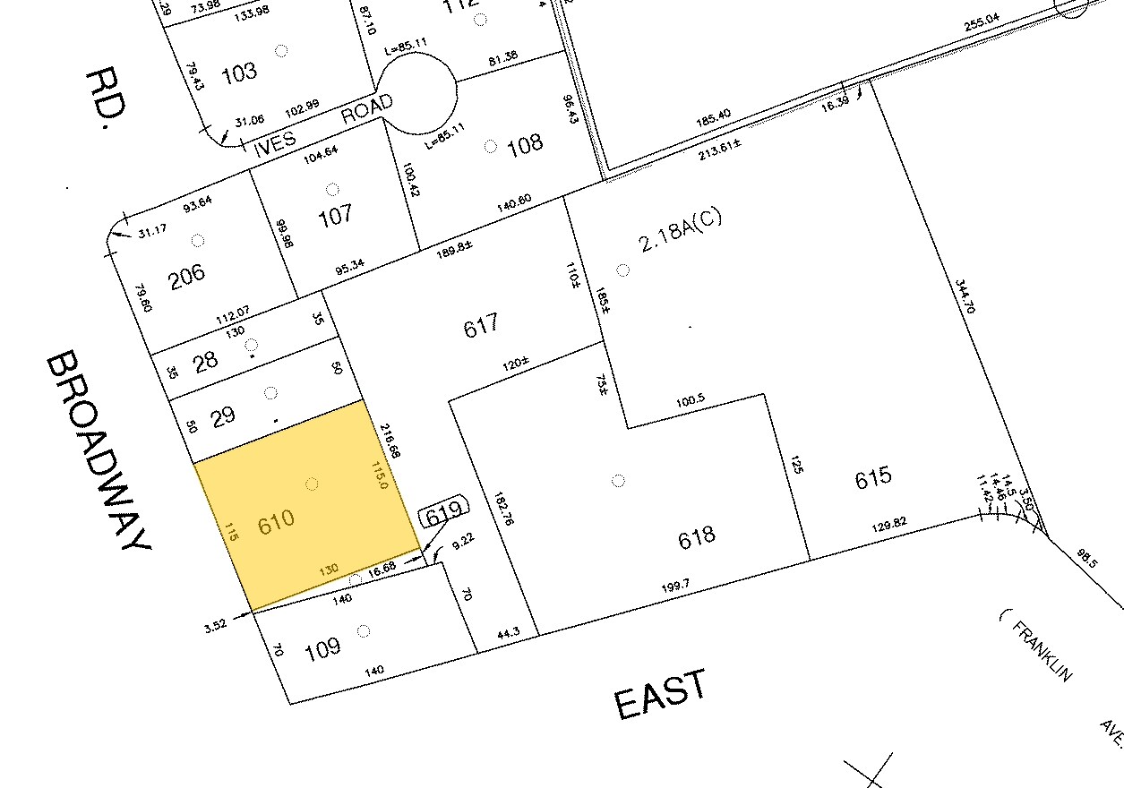 1209 Broadway, Hewlett, NY for sale Plat Map- Image 1 of 1
