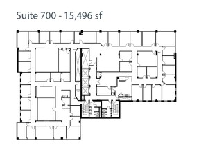 703 6 Av SW, Calgary, AB for lease Floor Plan- Image 1 of 1