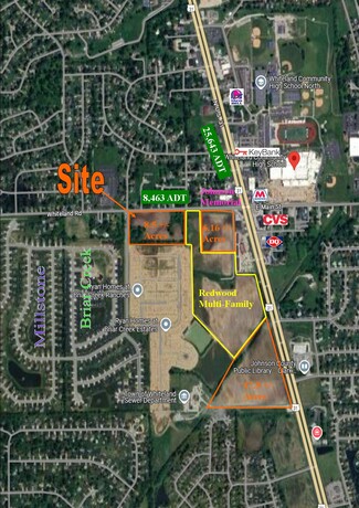 More details for 545 Whiteland Rd, Whiteland, IN - Land for Sale