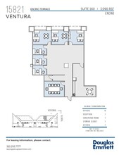 15821 Ventura Blvd, Encino, CA for lease Floor Plan- Image 1 of 1