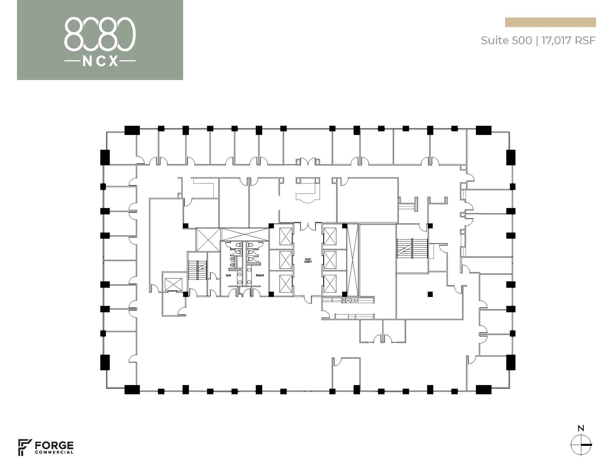 8080 N Central Expy, Dallas, TX for lease Floor Plan- Image 1 of 1