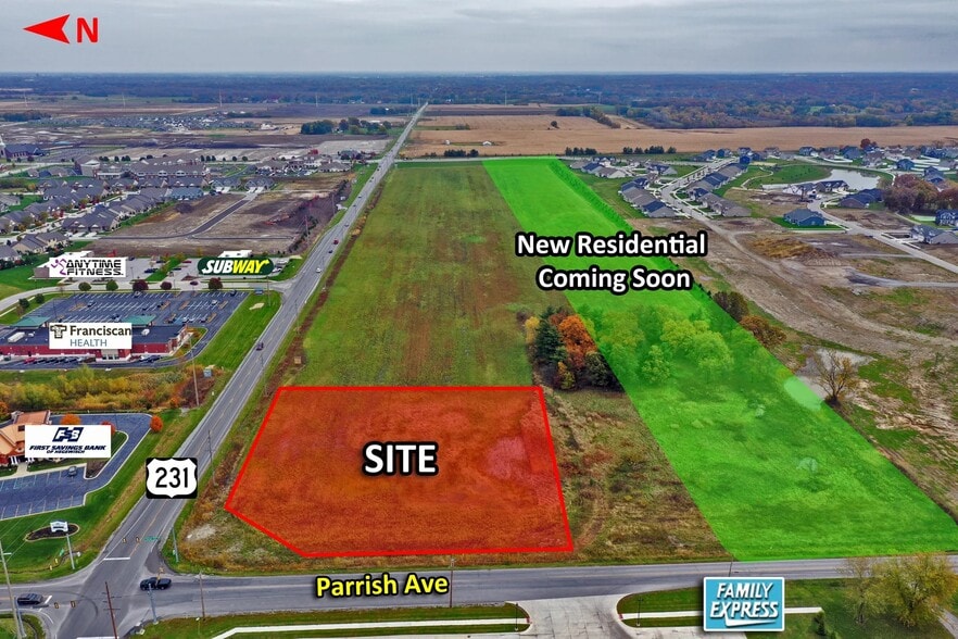 10927 Parrish Ave, Cedar Lake, IN for lease - Primary Photo - Image 1 of 6