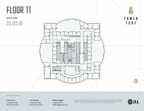 1201 3rd Ave, Seattle, WA for lease Floor Plan- Image 1 of 1