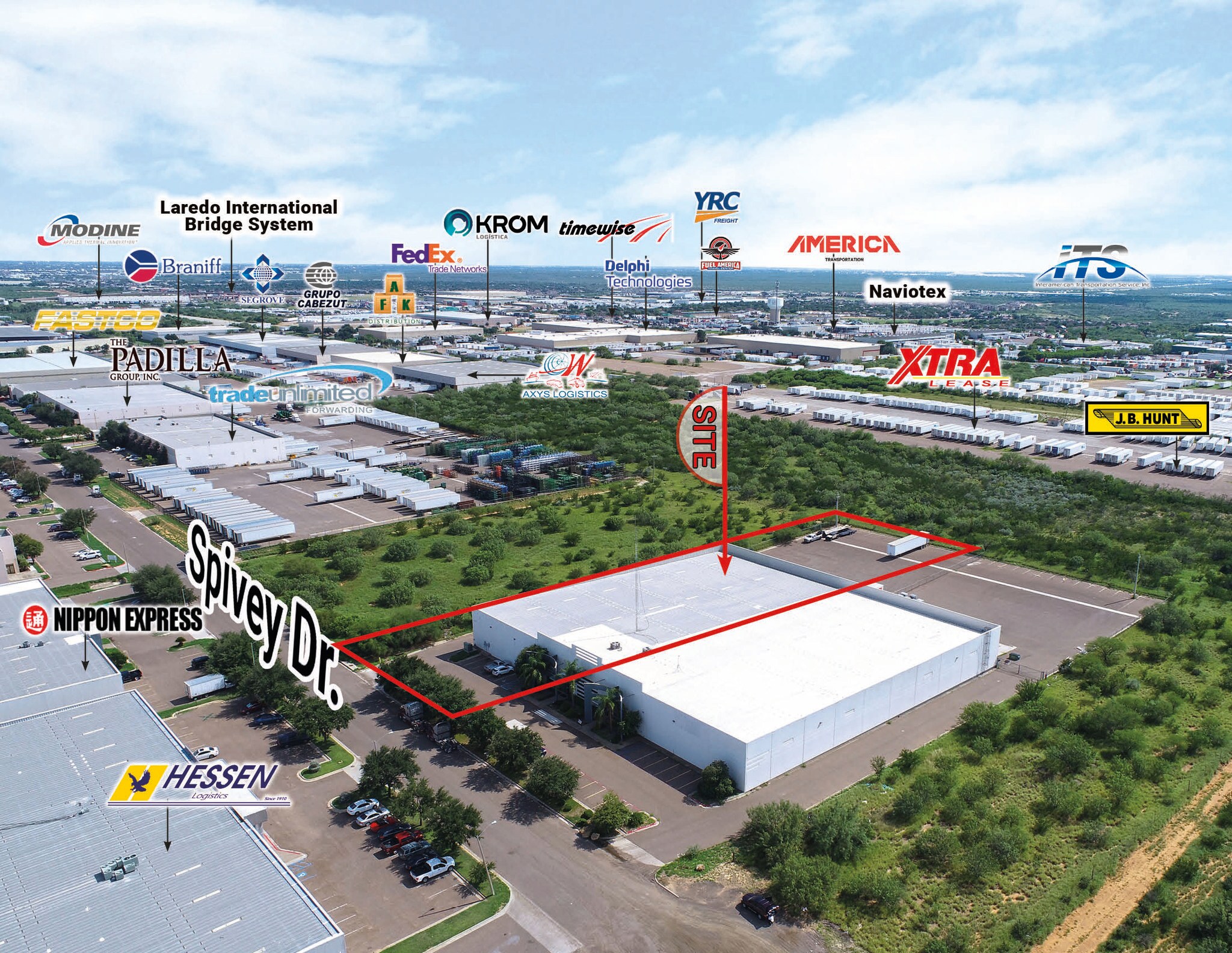 13120 Spivey Dr, Laredo, TX for sale Aerial- Image 1 of 1