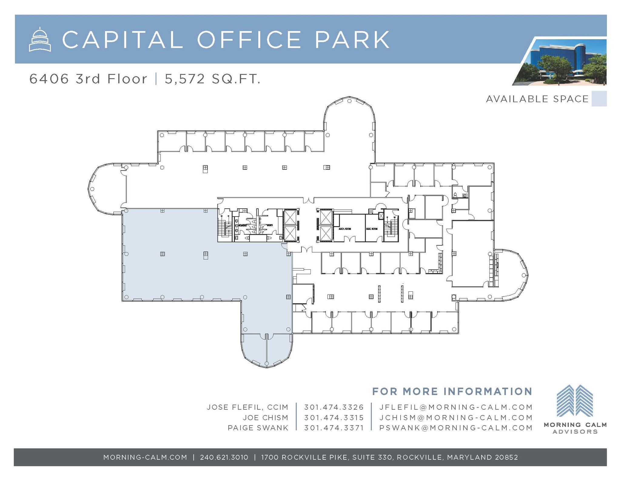 6404 Ivy Ln, Greenbelt, MD for lease Floor Plan- Image 1 of 1