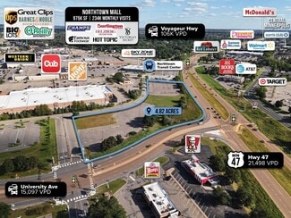 More details for University Ave NE, Blaine, MN - Land for Lease