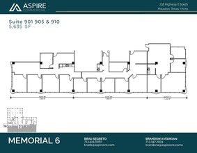 738 Highway 6 S, Houston, TX for lease Floor Plan- Image 2 of 2