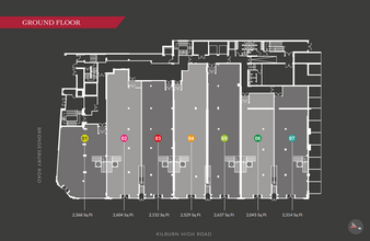 103-119 Kilburn High Road, London Nw6, London for lease Floor Plan- Image 1 of 1