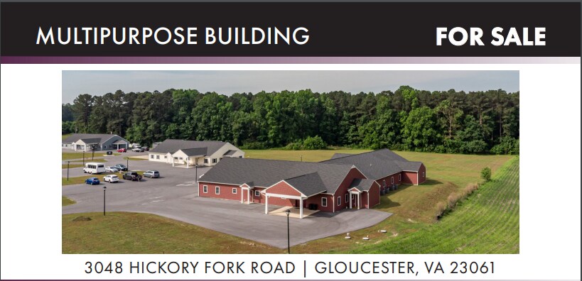 3048 Hickory Fork Rd, Gloucester, VA for sale Primary Photo- Image 1 of 1
