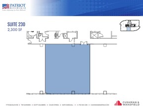 7770 Backlick Rd, Springfield, VA for lease Floor Plan- Image 1 of 1