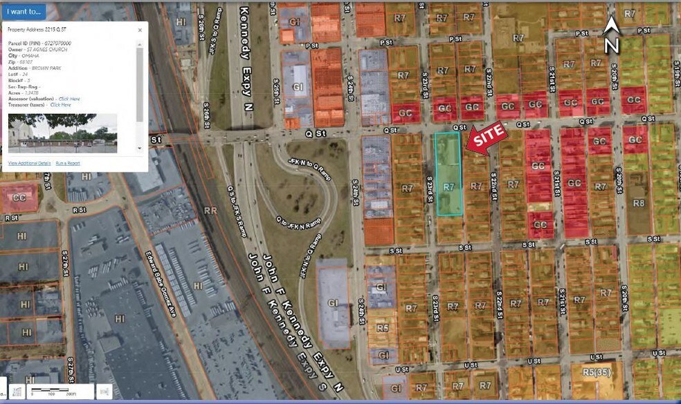 Omaha Ne Zoning Map S 23Rd St @ Q Street, Omaha, Ne 68107 | Loopnet
