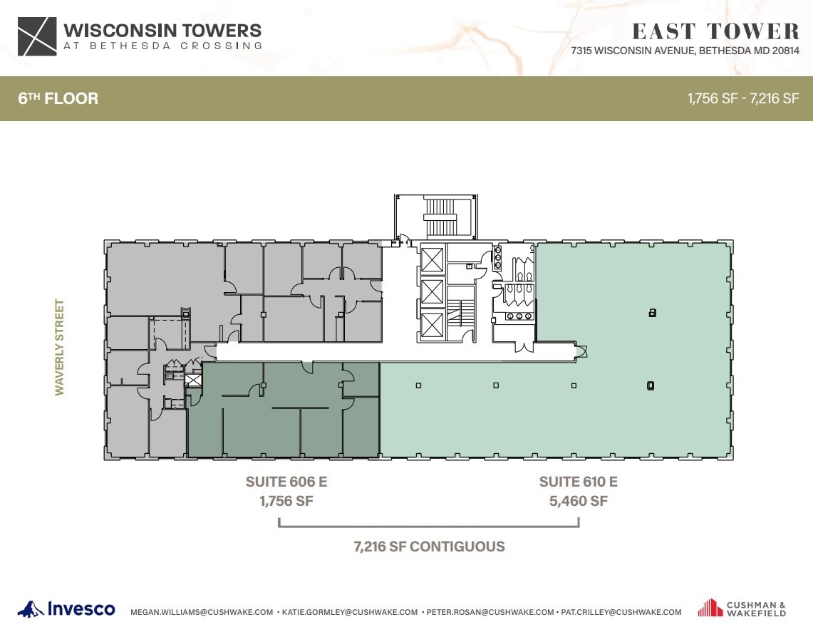 7315 Wisconsin Ave, Bethesda, MD for lease Floor Plan- Image 1 of 1