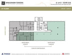 7315 Wisconsin Ave, Bethesda, MD for lease Floor Plan- Image 1 of 1