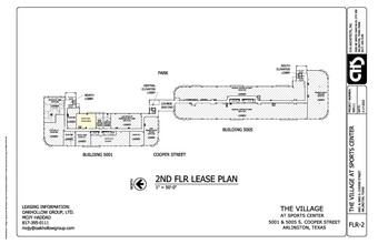 5001-5005 S Cooper St, Arlington, TX for lease Site Plan- Image 2 of 4