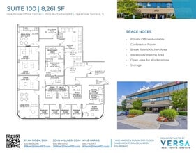 2707 Butterfield Rd, Oak Brook, IL for lease Floor Plan- Image 1 of 1