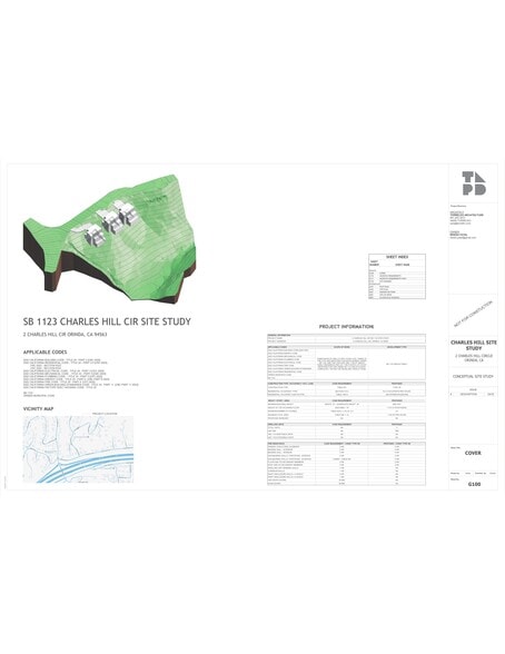 2 Charles Hill Rd, Orinda, CA for sale - Site Plan - Image 3 of 3