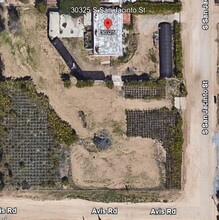 30325 San Jacinto St, Hemet, CA - aerial  map view